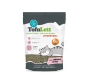 LeoPet TofuLett Lettiera Ecologica Compostabile Per Gatti Alla Soia Con Carboni Attivi 6 Lt