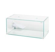 Aqpet Tortuga 60 Tartarughiera In Vetro Con Coperchio E Isola Per Tartarughe D'acqua 45L