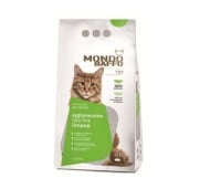 Mondo Baffo Top Lettiera Bianca Purissima Agglomerante Tipo Fine Profumata Al Limone Per Gatti 7,5 L