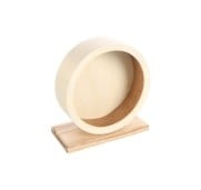 Flamingo Bogie Ruota Per Esercizi In Legno Per Roditori D20cm