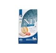 Farmina N&D Ocean Adult Mini Crocchette Per Cani Adulti Di Taglia Piccola Con Salmone, Merluzzo e Melone Cantalupo