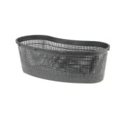 Oase Cestello Ovale Nero 45 In Plastica Per Piante Acquatiche Da Laghetto Con Griglia