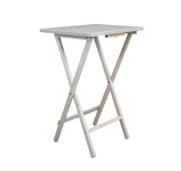 Flur Tavolo pieghevole Portatile Richiudibile da Giardino Campeggio Terrazzo in Legno 48x38x66 cm
