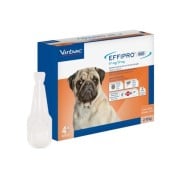 Virbac Antiparassitario Cane Effipro Duo Protezione Avanzata Contro Pulci, Larve, Uova e Zecche