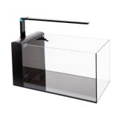 Aqpet Aqua 60 Rear Kit Vasca In Vetro Extrachiaro Con Filtro Laterale e Luce LED Integrata 60x30x30cm