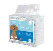 AqpetFriends Nappy Slips Pannolini Assorbenti a Fascia per Cani Maschi Conf. Da 12 Pz.