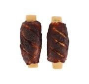Flamingo Snacks Zero Rawhide Costina Con Pollo & Maiale Per Cani Adulti Di Tutte Le Taglie 40gr/2 pzs 80gr