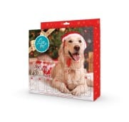 LeoPet Calendario Dell'Avvento Per Cani Con 24 Gustose Sorprese A Tema Natalizio Per Cani Di Tutte Le Taglie 230gr