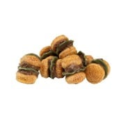 Flamingo Snacks Fast Food Mini Hamburger Con Pollo Per Cani Adulti Di Tutte Le Taglie 9pz 112gr