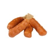 Flamingo Snacks Fast Food Scampi Con Pollo Per Cani Adulti Di Tutte Le Taglie 5pz 120gr