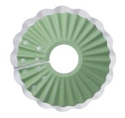 AqpetFriends Daisy Green Collare Elisabettiano In Plastica Morbida Per Gatti con Design a Doppio Strato