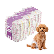 AqpetFriends Nappy Panties Pannolini Assorbenti a Mutandina per Cani 30 pz