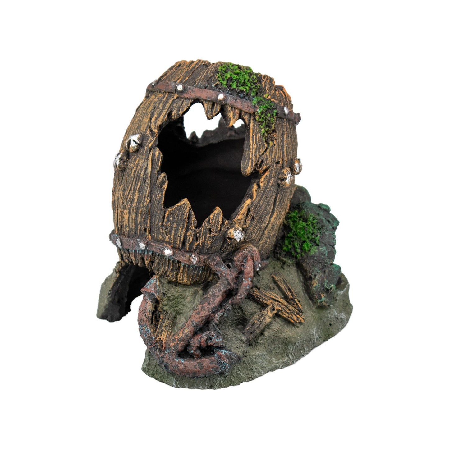 Aqpet Decorart Decorazioni Per Acquari Mod. Deep Barrel