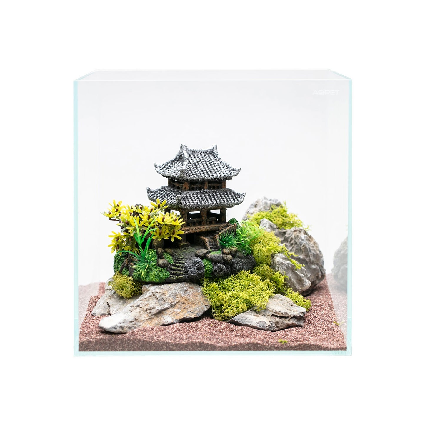 Aqpet Decorart Decorazioni Per Acquari Mod. Japan Temple