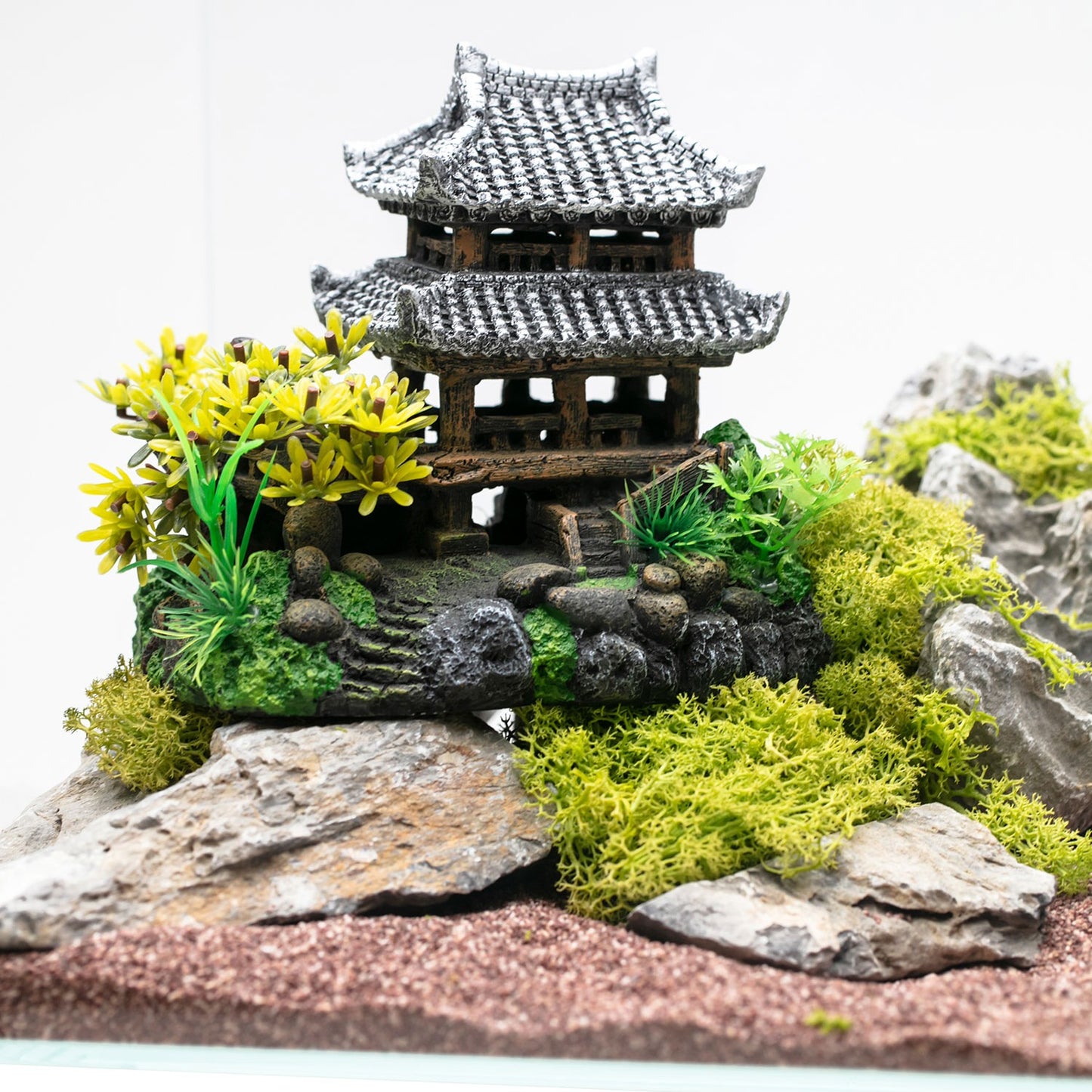 Aqpet Decorart Decorazioni Per Acquari Mod. Japan Temple