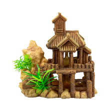 Aqpet Decorart Decorazioni Per Acquari Mod. Wood Castle