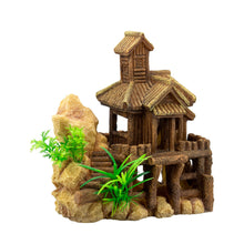 Aqpet Decorart Decorazioni Per Acquari Mod. Wood Castle