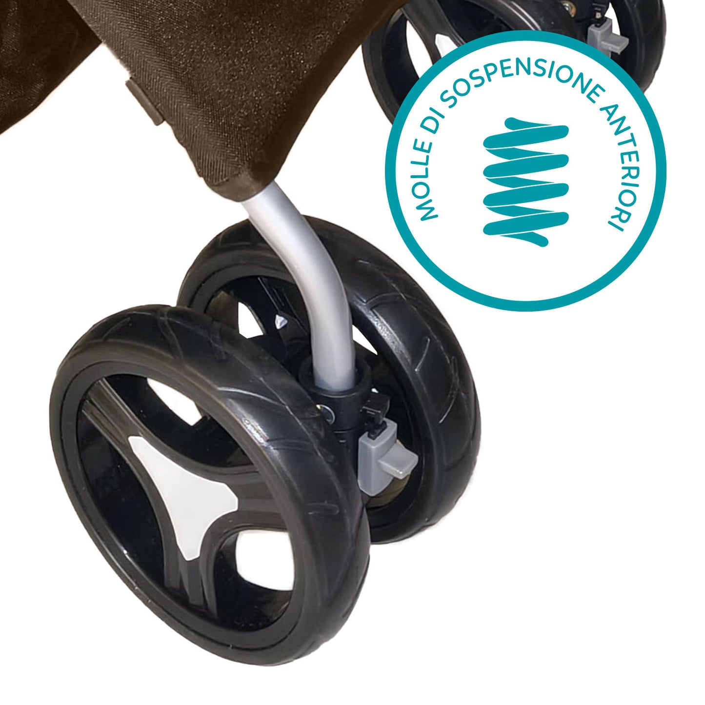 AqpetFriends PetBuggy Passeggino Comodo e Pratico Per Cani Di Taglia Medio/Piccola