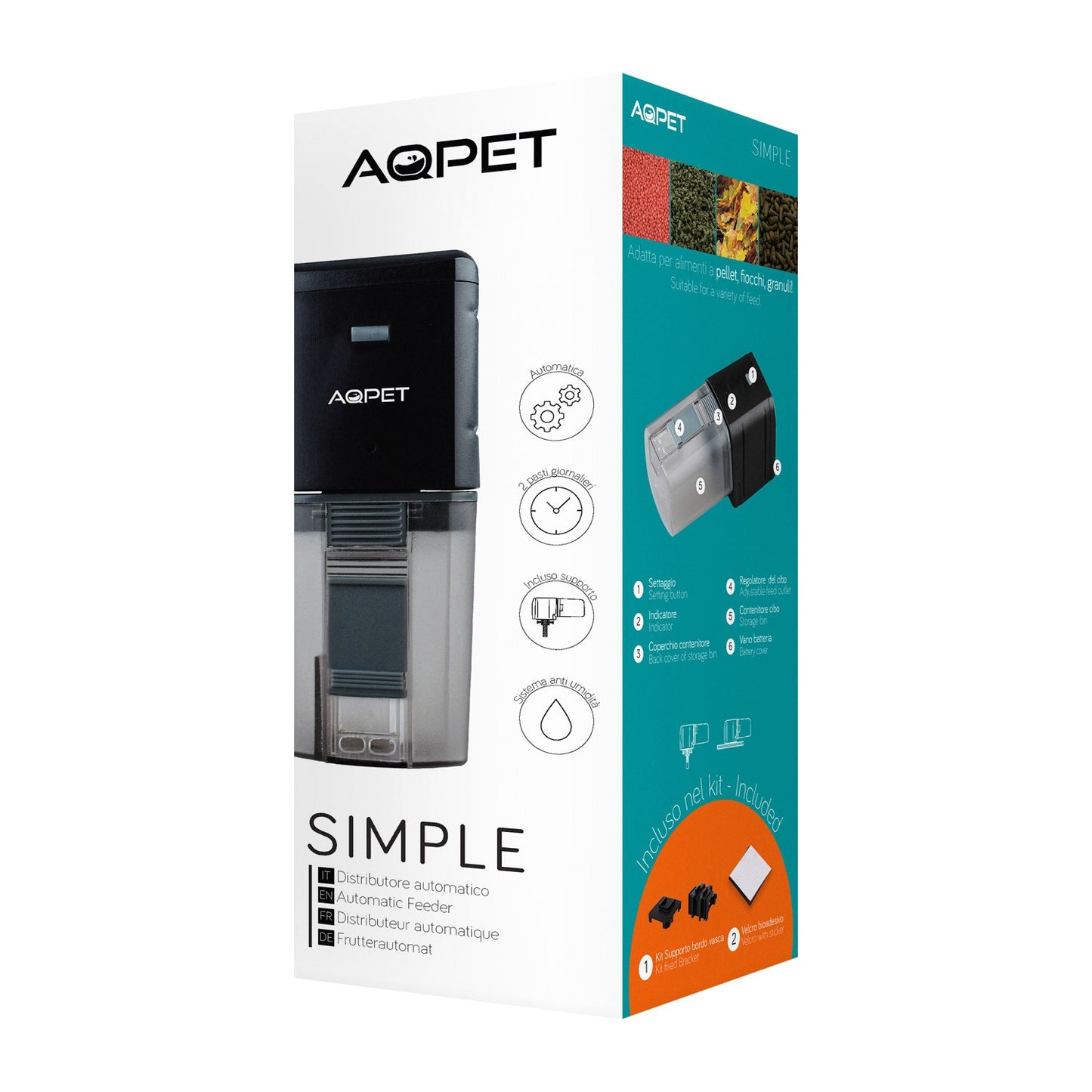 Aqpet Simple Mangiatoia Automatica Per Acquari