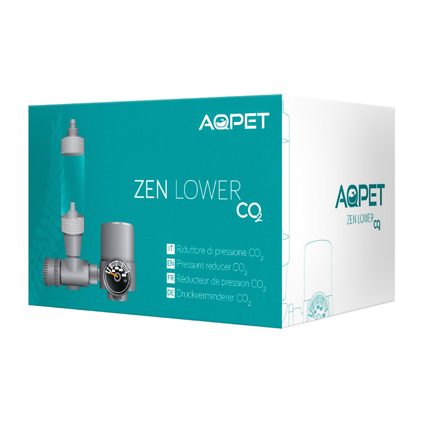 Aqpet Zen Lower CO2 Riduttore Di Pressione Per Impianti CO2