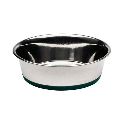 AqpetFriends Ciotola In Acciaio Inox Con Base In Silicone Colorata