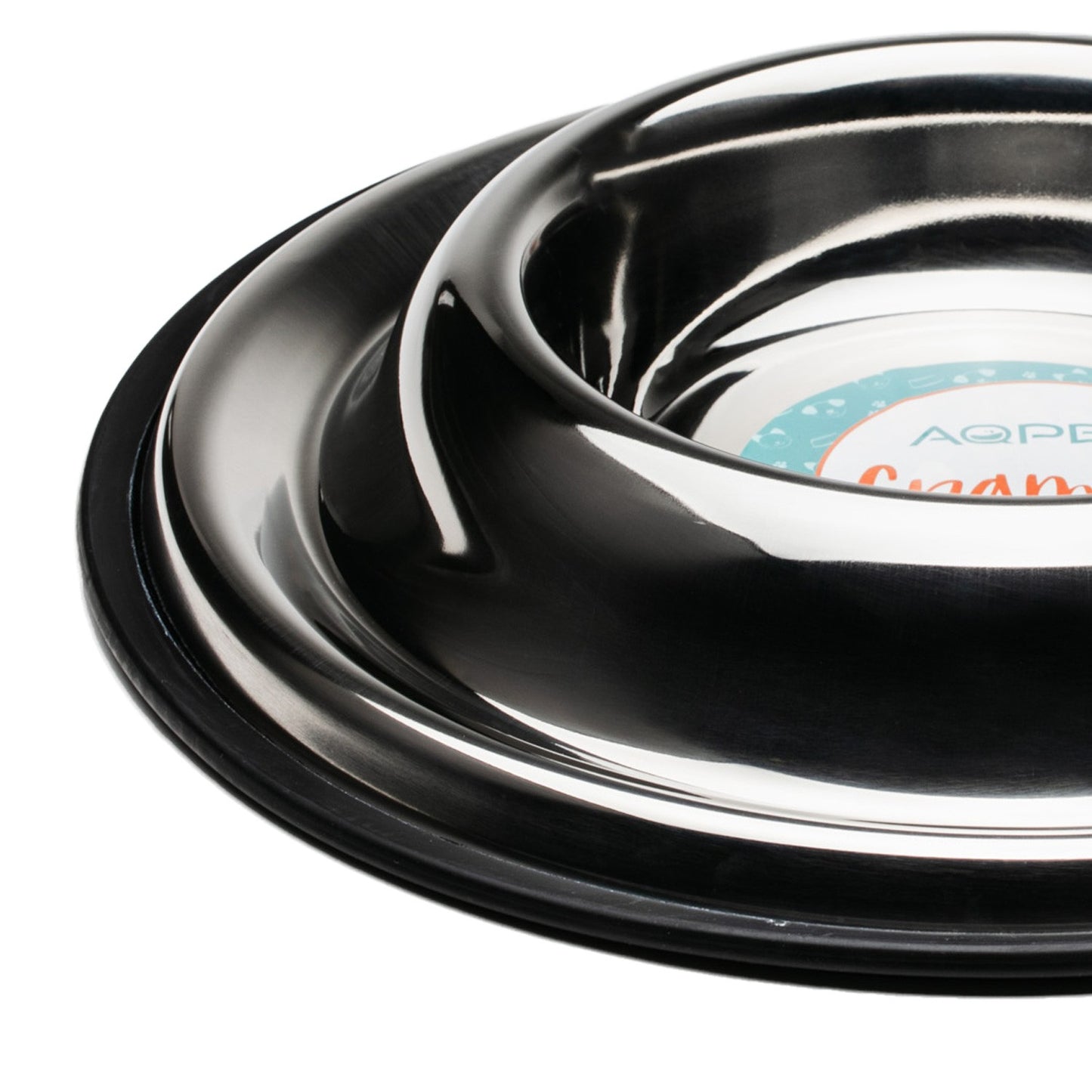 AqpetFriends Ciotola In Acciaio Inox Antigoccia