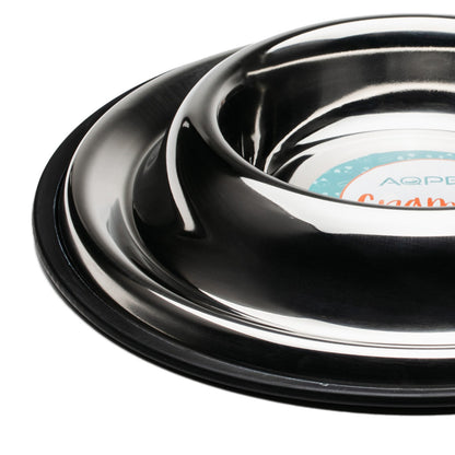 AqpetFriends Ciotola In Acciaio Inox Antigoccia