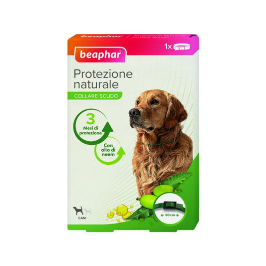 Beaphar Collare Antiparassitario Naturale con Olio di Neem per Cani