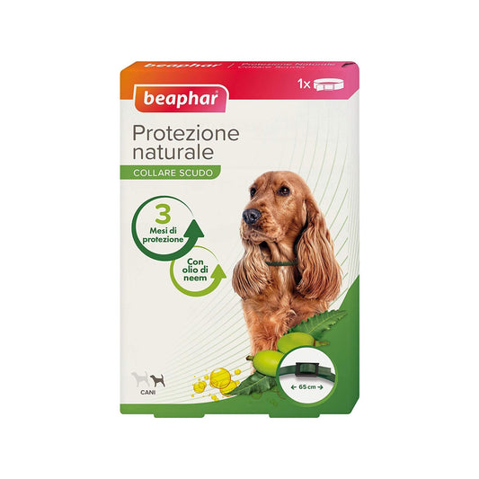 Beaphar Collare Antiparassitario Naturale con Olio di Neem per Cani