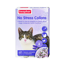 Beaphar No stress Collare Gatto ad azione Calmante e rilassante con estratti di Valeriana