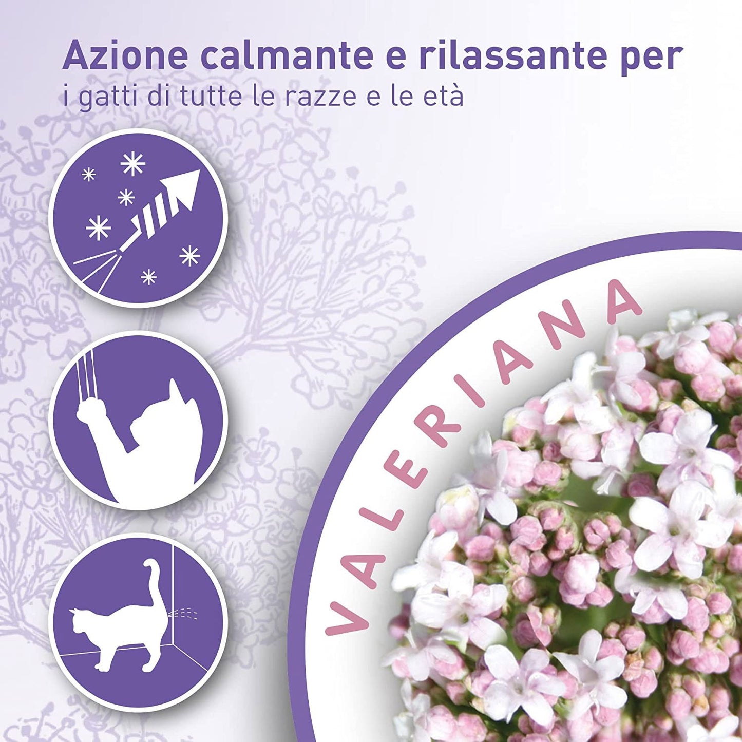 Beaphar No stress Collare Gatto ad azione Calmante e rilassante con estratti di Valeriana