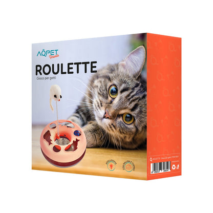 AqpetFriends Cat Toy Roulette Gioco Interattivo Per Gatti