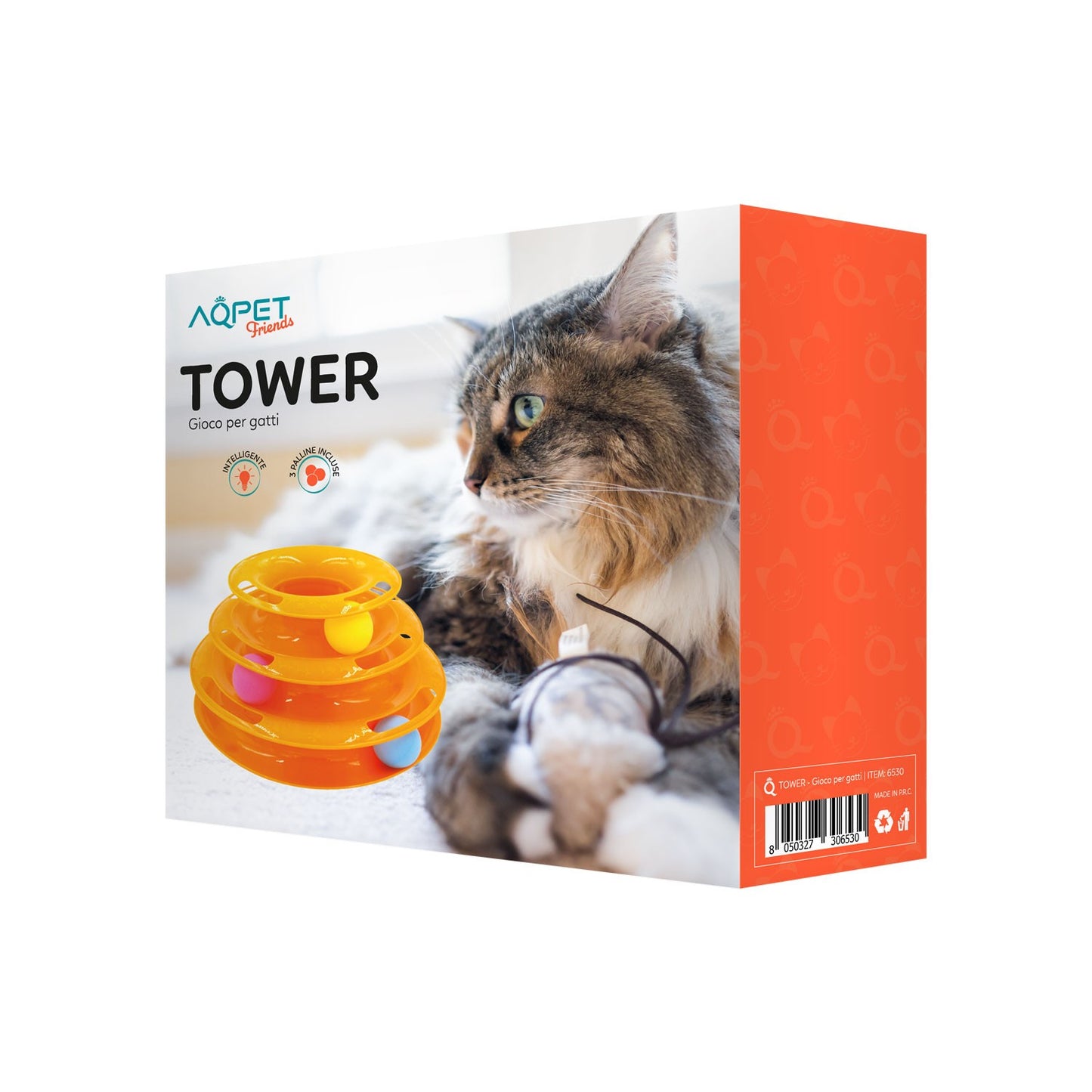 AqpetFriends Cat Toy Tower Gioco Interattivo Per Gatti