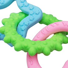 AqpetFriends Giochi Per Cani Dental Catena Di Gomma Con Forme