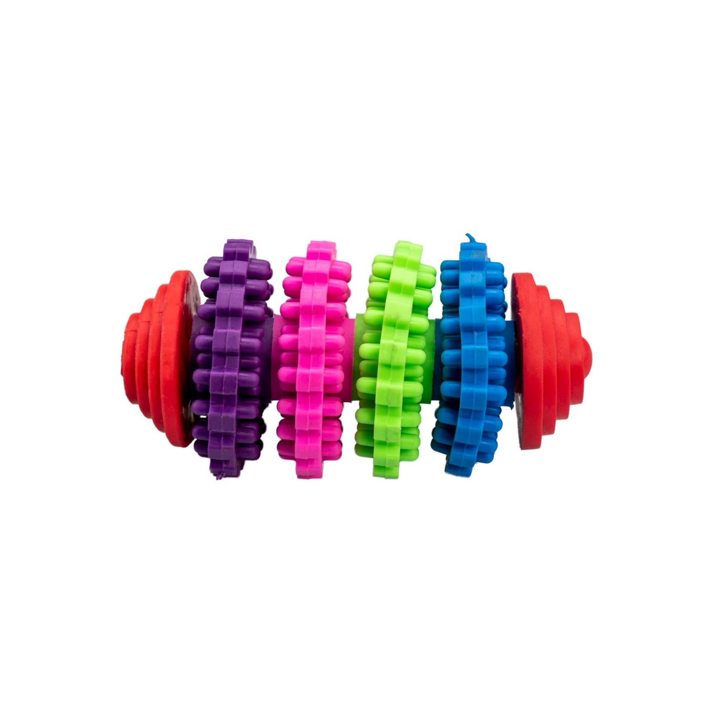 AqpetFriends Giochi Per Cani Dental Cilindro Colorato Di Gomma