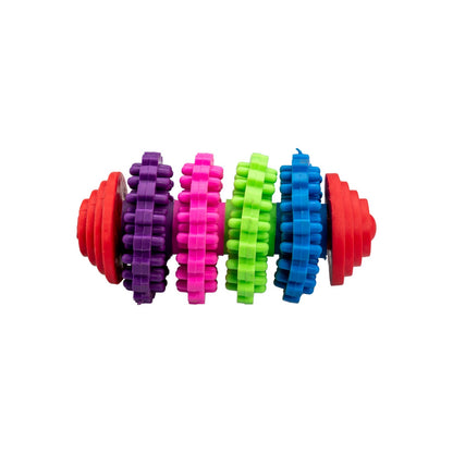 AqpetFriends Giochi Per Cani Dental Cilindro Colorato Di Gomma