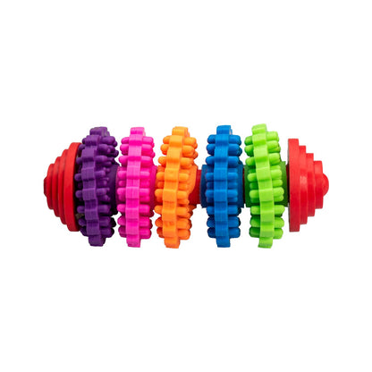 AqpetFriends Giochi Per Cani Dental Cilindro Colorato Di Gomma