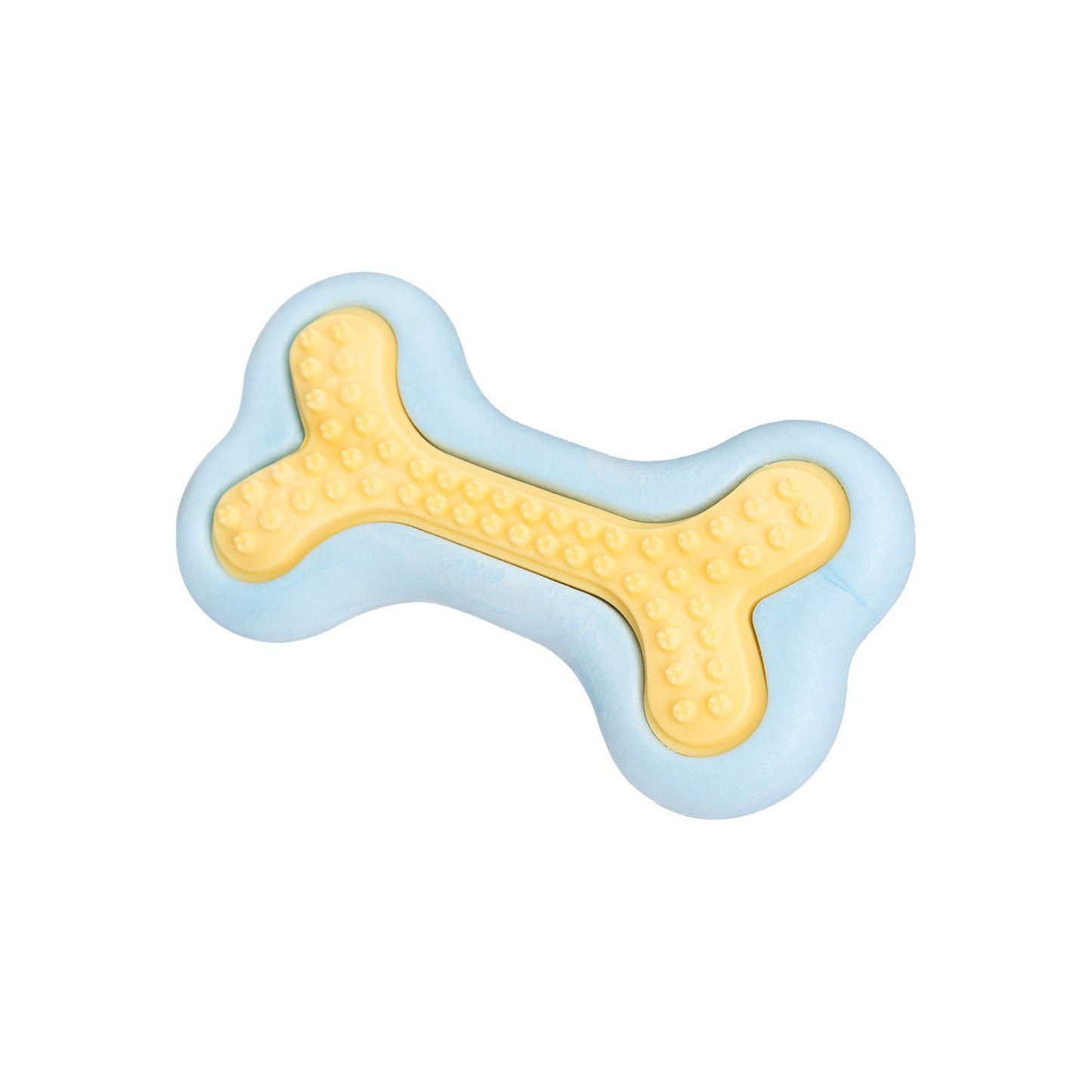 AqpetFriends Giochi Per Cani Dental Osso Di Gomma Con Texture Interna