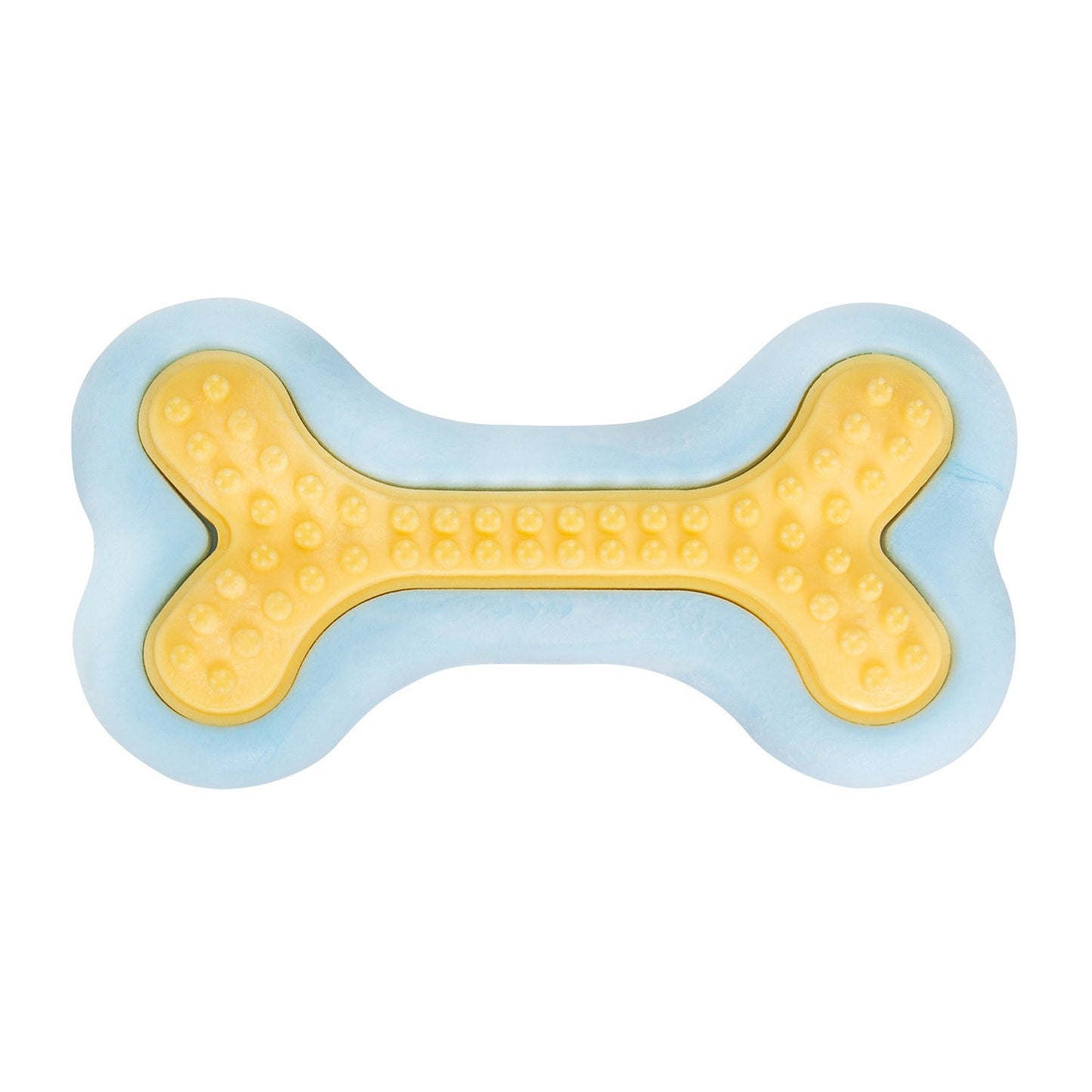 AqpetFriends Giochi Per Cani Dental Osso Di Gomma Con Texture Interna