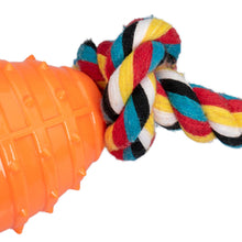 AqpetFriends Giochi Per Cani Smarty Corda E Palla Ovale Di Gomma