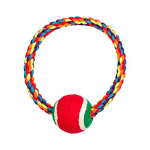 AqpetFriends Giochi Per Cani Smarty Ring In Corda Con Pallina