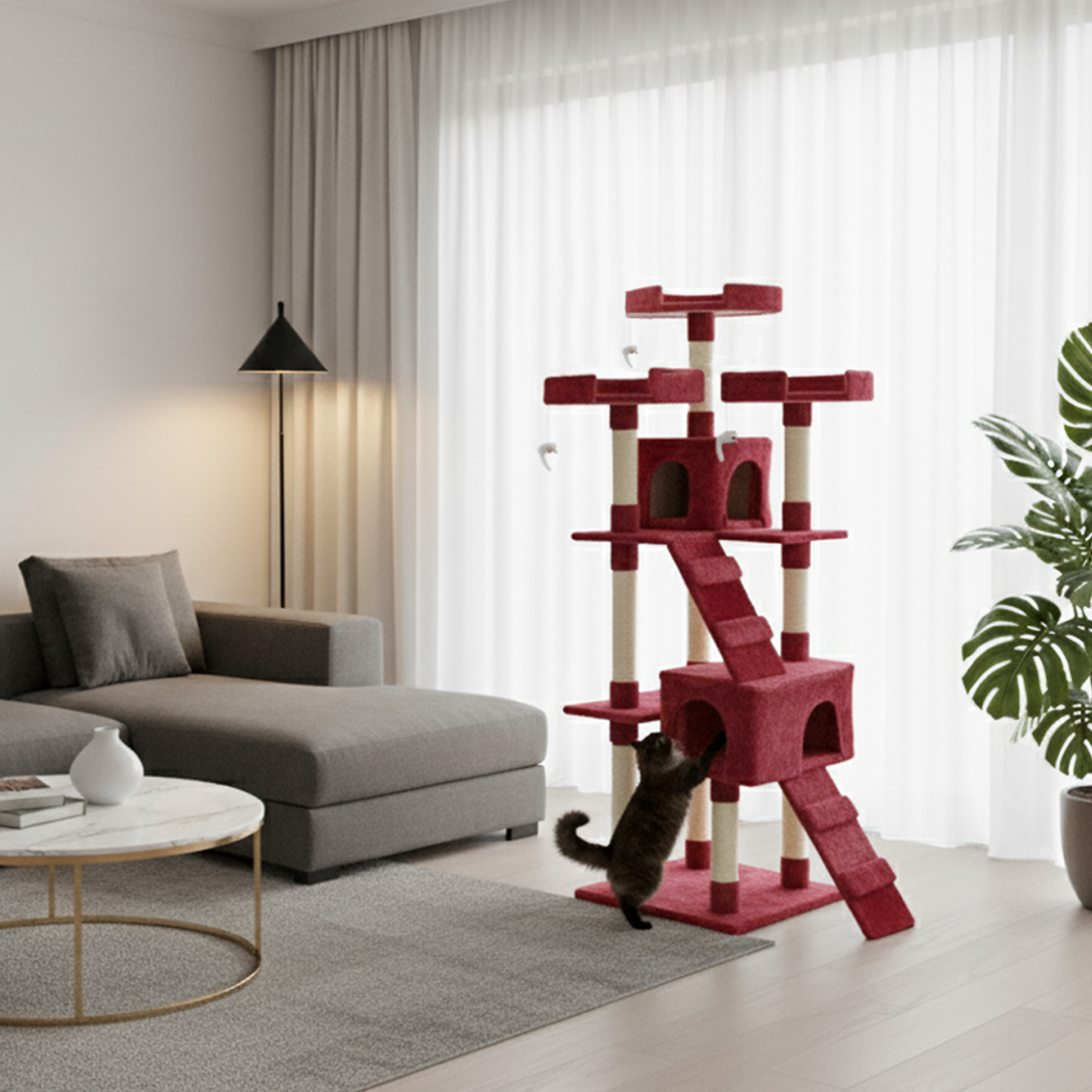 AqpetFriends Manhattan Tiragraffi In Sisal 170 Cm