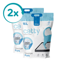 AqpetFriends Catty Pure Lettiera In Silicio per Gatti 32 L (2 confezioni da 16 lt)
