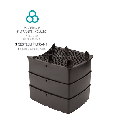 Aqpet filtro esterno Halo per acquario d'acqua dolce e marino