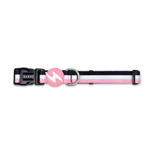Dashi Stripes3 Rosa/Nero Collare per Cani