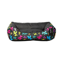 AqpetFriends Cushy Street Balloon Black Bed Cuccia Per Cane Super Imbottita