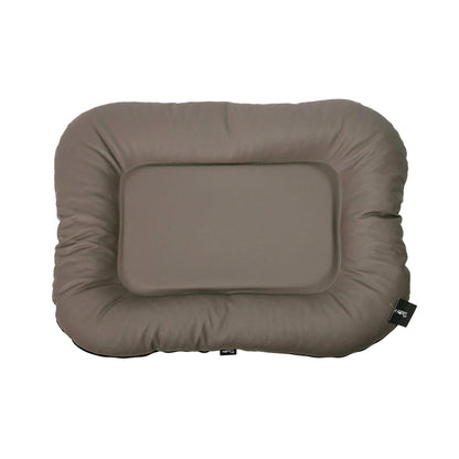 AqpetFriends Cushy Vintage Coffee Pillow Cuscino Per Cane In Pelle Artificiale