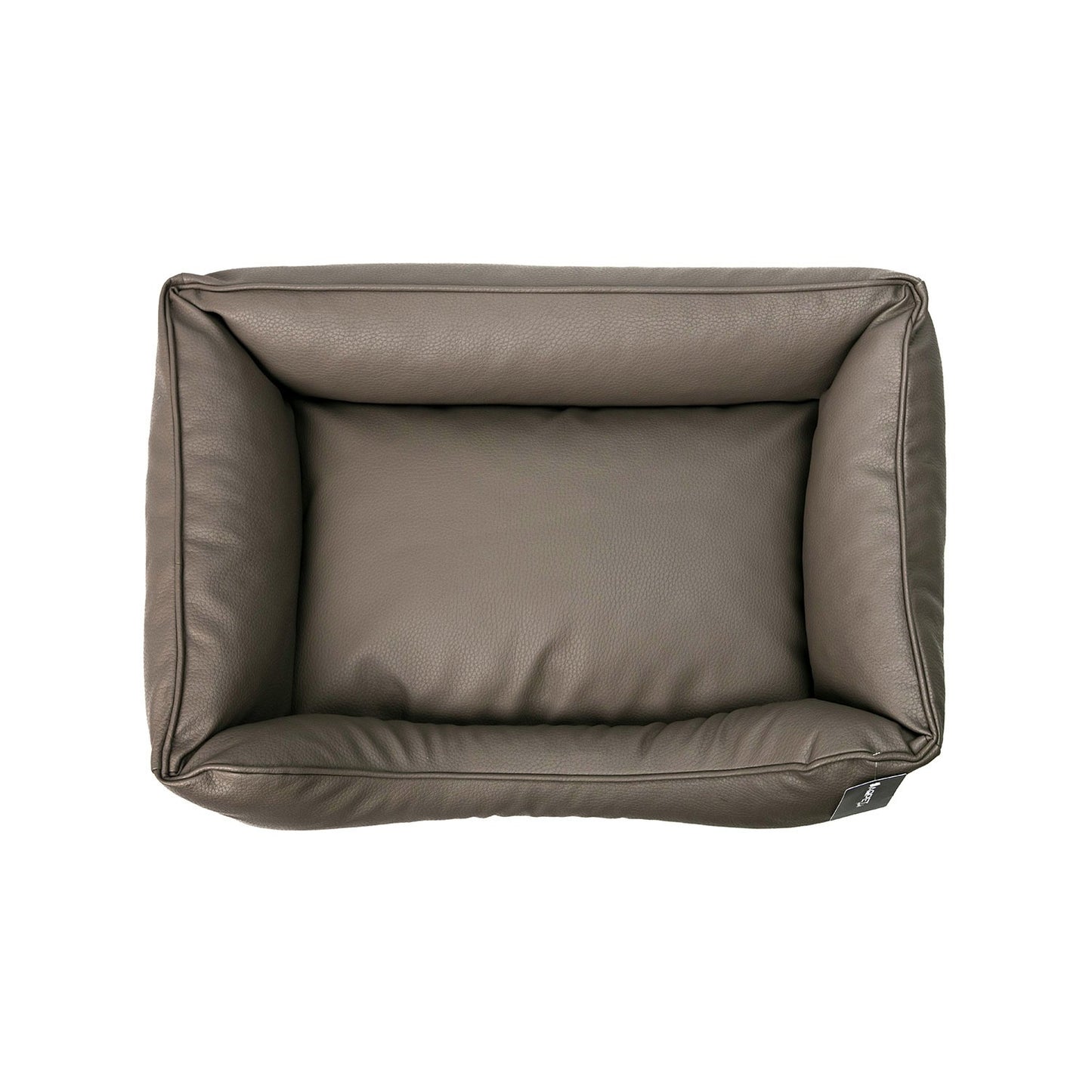 AqpetFriends Cushy Vintage Coffee Bed Cuccia Per Cane In Pelle Artificiale