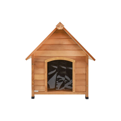AqpetFriends Suite Cuccia In Legno per Cane Con Tenda Termica