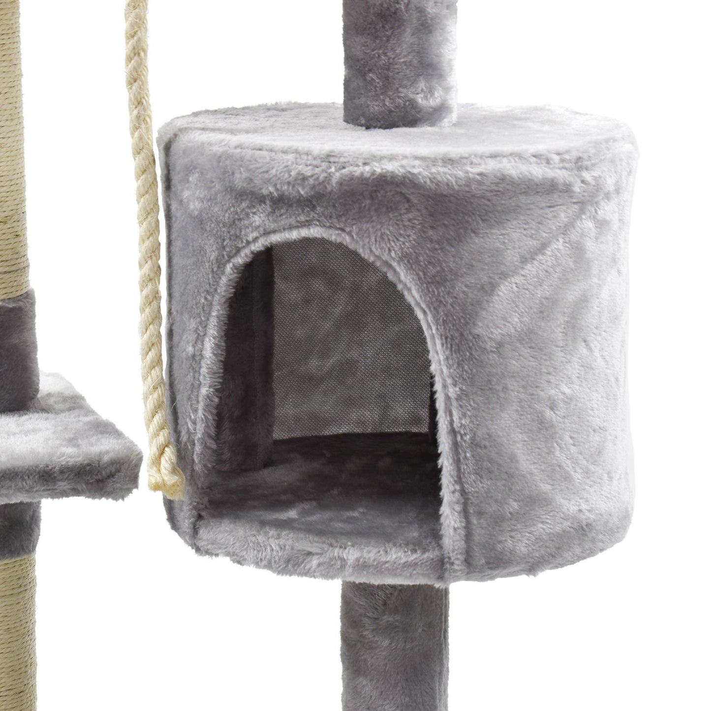 AqpetFriends Amsterdam Tiragraffi In Sisal 112 Cm Grigio